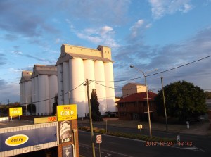 Kingaroy peanut  silos