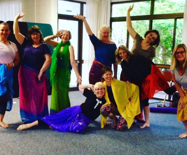 photo of dancing writers