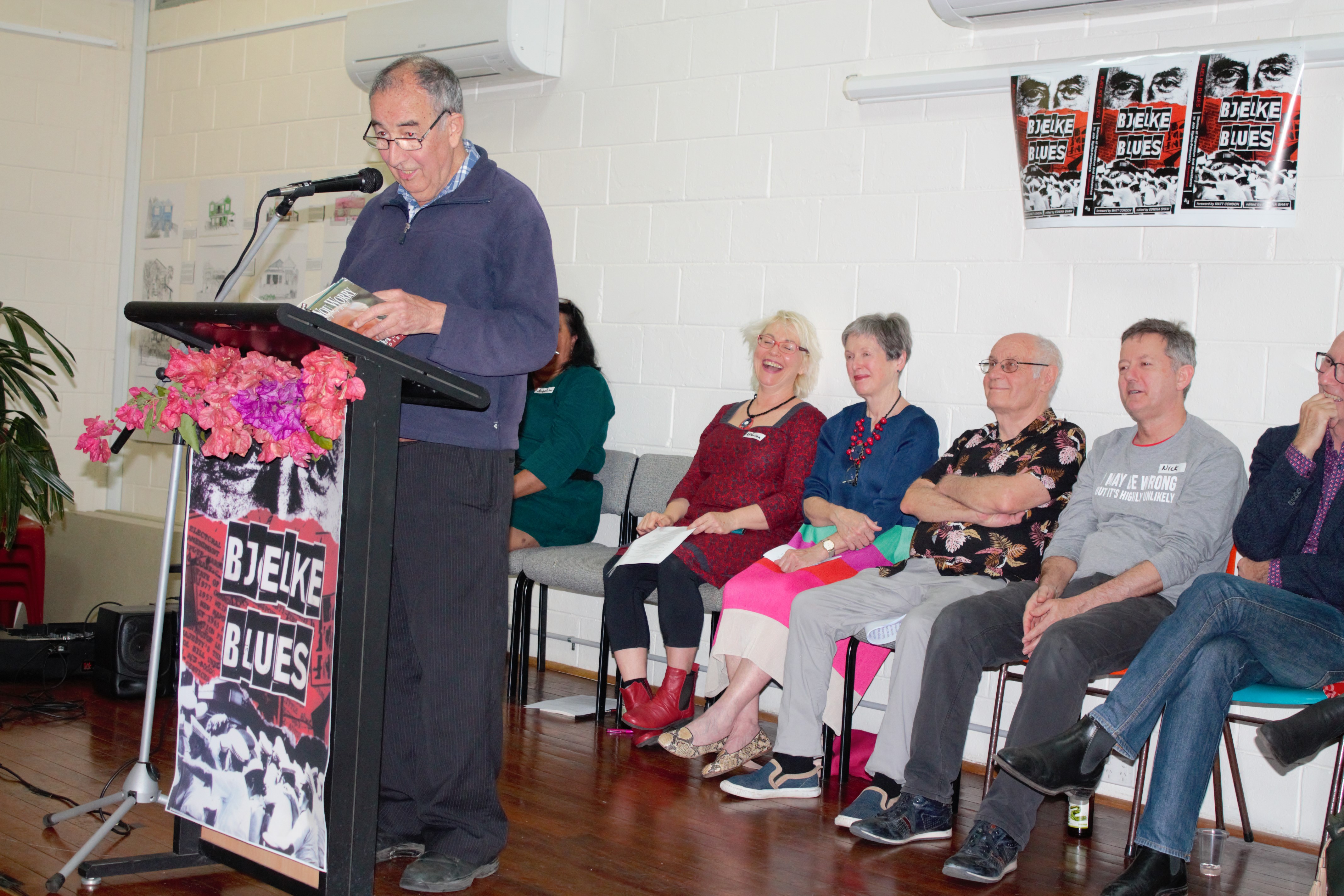 Dan O Neill speech everyone laughing BBL