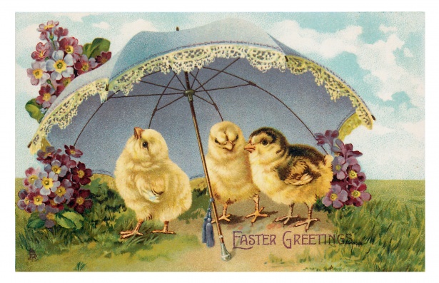 easter-vintage-chicks-card
