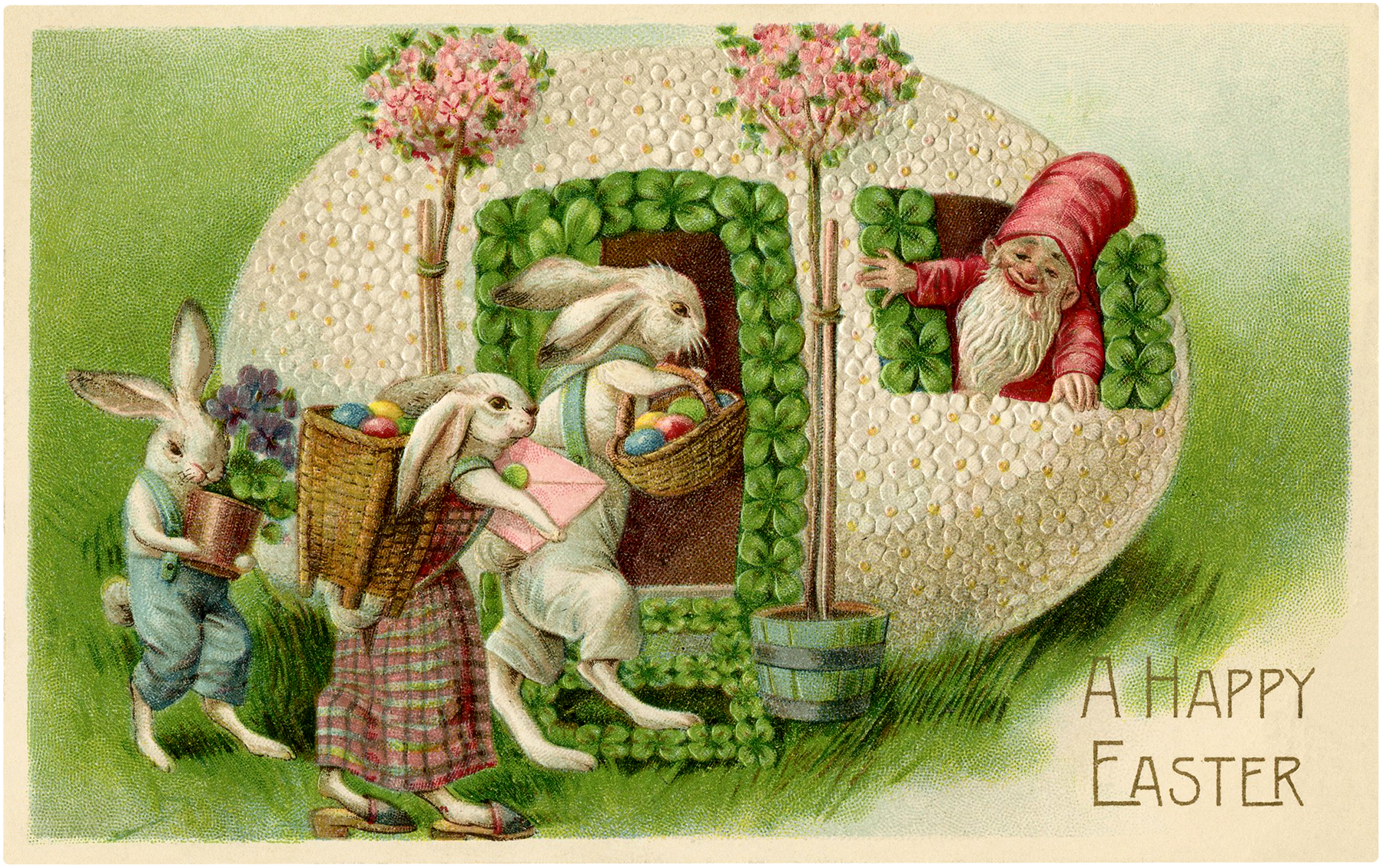 Vintage-Easter-Bunnies-Gnome-GraphicsFairy